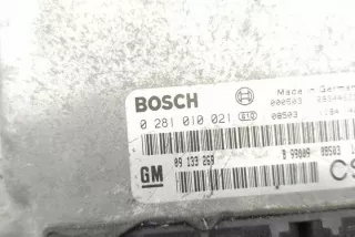 F75_ 09133269 Блок управления двигателем Opel Astra G Арт e12172104, вид 1