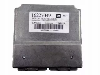 16227049 Блок управления двигателем Opel Astra G Арт e12172081, вид 1