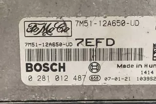 7M5112A650UD Блок управления двигателем Ford Focus 2 Арт e12169912, вид 2