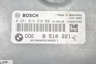 8510221 Блок управления двигателем BMW 3 E90/E91/E92/E93 Арт e12168142, вид 1
