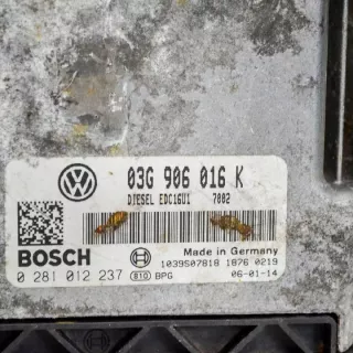 03G906016K Блок управления двигателем Audi A4 B7 Арт e12167348, вид 2