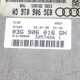 03G906016GN Блок управления двигателем Audi A4 B9 Арт e12167251, вид 3