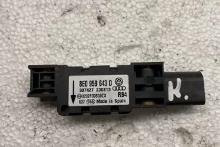 8E0959643D Датчик удара Audi A4 B6 Арт e12148510, вид 3
