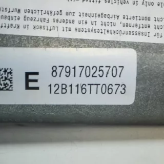 87917025707 Подушка безопасности BMW 5 F10/F11/GT F07 Арт e12147073, вид 2