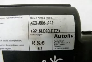 4E0880441 Подушка безопасности Audi A8 D3 (S8) Арт e12146187, вид 1