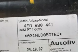 4E0880441 Подушка безопасности Audi A8 D3 (S8) Арт e12146186, вид 2