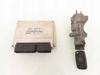 4B0906018DB 0261207635 4B0905851B Замок зажигания Audi A6 C5 (S6,RS6) Арт e12140948, вид 1
