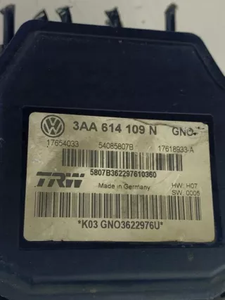 3aa614109n Блок ABS Volkswagen Passat B7 Арт e12138325, вид 7