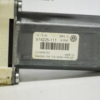 3C9959703 Моторчик стеклоподъемника Volkswagen Passat B6 Арт e12137092, вид 3