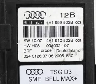 4E1959802B Моторчик стеклоподъемника Audi A8 D3 (S8) Арт e12134587, вид 3