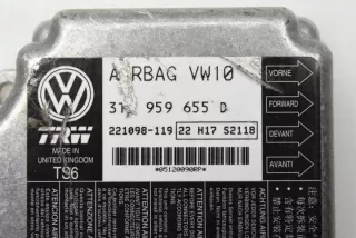 3T0959655D Блок AirBag Skoda Superb 2 Арт e12128845, вид 1