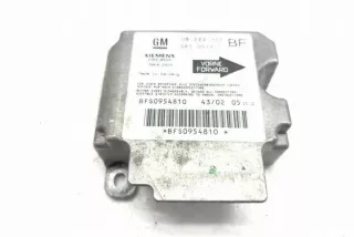 F35_ 09229302 Блок AirBag Opel Astra G Арт e12128474, вид 1