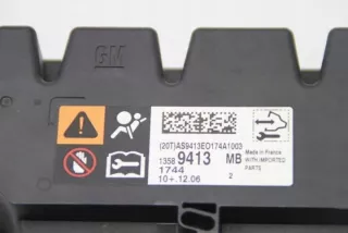 13589413 Блок AirBag Opel Astra J Арт e12128443, вид 2