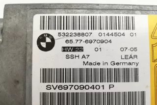 6970904 Блок AirBag BMW 7 E65/E66 Арт e12127325, вид 3