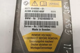 9248096 Блок AirBag BMW 5 F10/F11/GT F07 Арт e12127155, вид 2