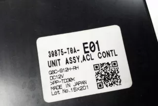 39875T0AE01 Блок управления (другие) Honda CR-V 4 Арт e12118985, вид 1