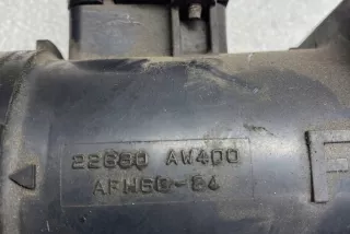 22680AW400 Расходомер воздуха Nissan Almera N16 Арт e12101386, вид 1