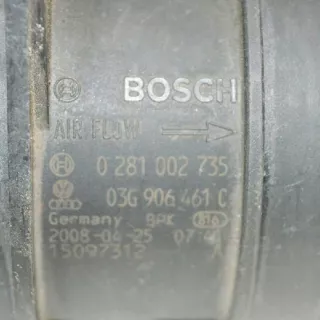 03G906461C0281002735 Расходомер воздуха Audi A4 B8 Арт e12100201, вид 4