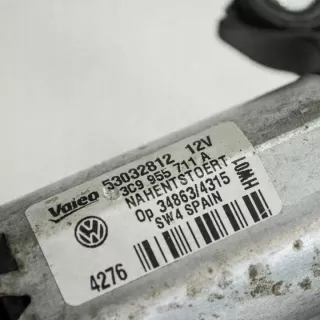 3C9955711A Моторчик стеклоочистителя фар Volkswagen Passat B7 Арт e12100043, вид 3