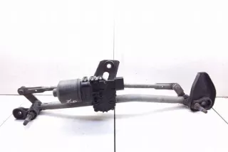 13111211 Механизм стеклоочистителя (трапеция дворников) Opel Astra H Арт e12097227, вид 4