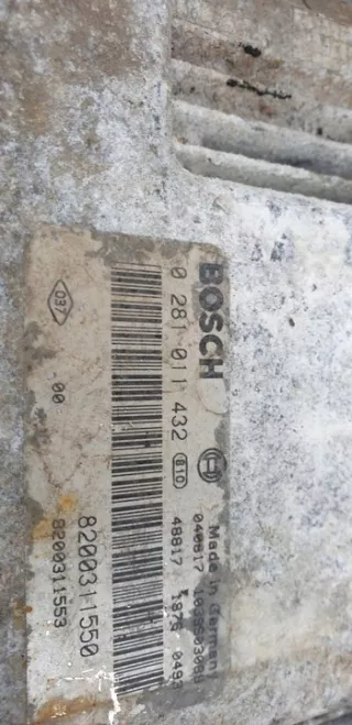 0281011432 8200311550 Блок управления двигателем Renault Master 2 Арт e12093984, вид 2