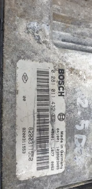 0281011432 8200311550 Блок управления двигателем Renault Master 2 Арт e12093983, вид 3