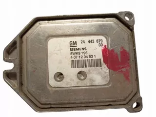 24443879 5WK9196 Блок управления двигателем Opel Vectra C  Арт e12093423, вид 1