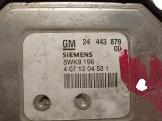 24443879 5WK9196 Блок управления двигателем Opel Vectra C  Арт e12093423, вид 2