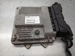 55196352 Блок управления двигателем Opel Corsa C Арт e12093355, вид 2