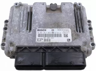 0281014024 55205622 Блок управления двигателем Opel Astra H Арт e12093234, вид 1