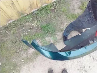 71101S2H0000 Бампер передний Honda HR-V 1 Арт e12092164, вид 10