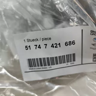 7421686 Гофра инжектора BMW X5 G05  Арт e12085778, вид 7