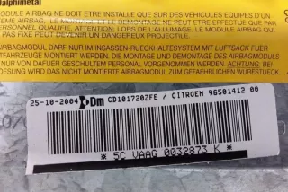 9650141200 Подушка безопасности Citroen C5 1 Арт e12080067, вид 2