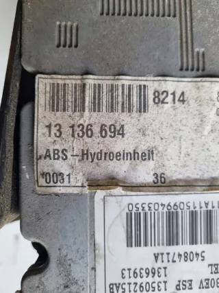 13136694 13663913 Блок ABS Opel Vectra C  Арт e12074800, вид 4
