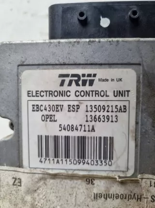 13136694 13663913 Блок ABS Opel Vectra C  Арт e12074800, вид 5