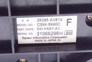 28395AV610 Блок управления (другие) Nissan Primera 12 Арт e12068188, вид 2
