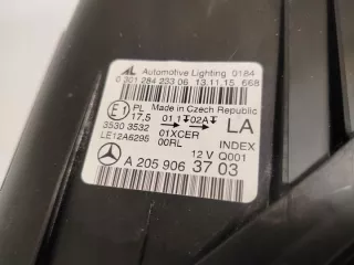 A2059062504 Фара левая Mercedes C W205 Арт e12066251, вид 3