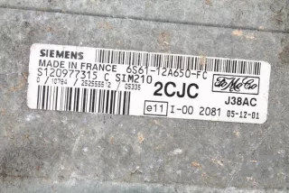 6S6112A650FC Блок управления двигателем Ford Fiesta 5 Арт e12059336, вид 3