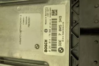 7805349 Блок управления двигателем BMW X3 E83 Арт e12058525, вид 1