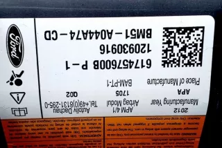 BM51A044A74CD Подушка безопасности Ford Focus 3 Арт e12047673, вид 4