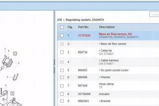 31331525 Расходомер воздуха Volvo C30 Арт e12034660, вид 5
