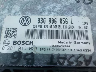 03G906056L 03G906021AB 0281015023 Блок управления двигателем Volkswagen Passat B6 Арт e12031698, вид 4