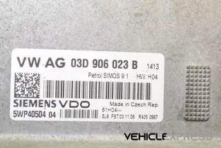 03D906023B Блок управления двигателем Volkswagen Fox Арт e12031546, вид 3