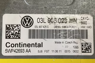 5WP42693AA Блок управления двигателем Volkswagen Caddy 3 Арт e12031533, вид 3