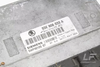 03E906033A Блок управления двигателем Skoda Fabia 2 Арт e12031103, вид 2