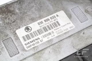 03E906033A Блок управления двигателем Skoda Fabia 2 Арт e12031089, вид 2