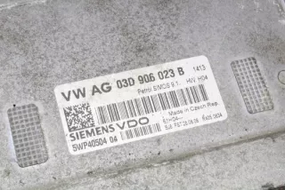 03D906023B Блок управления двигателем Skoda Fabia 3 Арт e12031066, вид 2