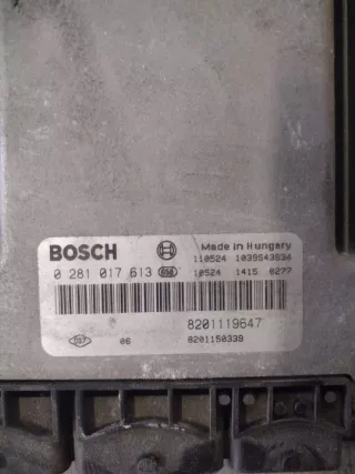 0281017613 Блок управления двигателем Renault Laguna 2 Арт e12030622, вид 1