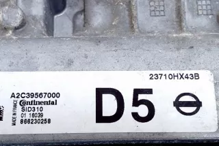 23710HX43B Блок управления двигателем Nissan Qashqai 2 Арт e12029809, вид 3