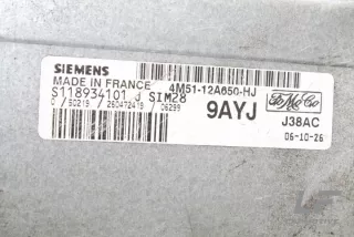 4M5112A650HJ Блок управления двигателем Ford Focus 4 Арт e12028258, вид 1